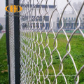 pvc coated and galvanized diamond chain link fence